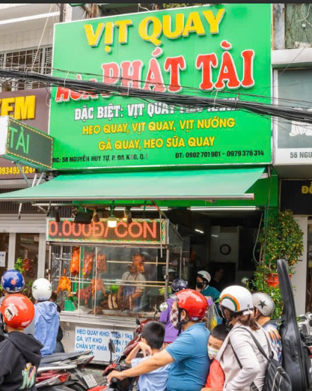 vịt quay ngon quận 1